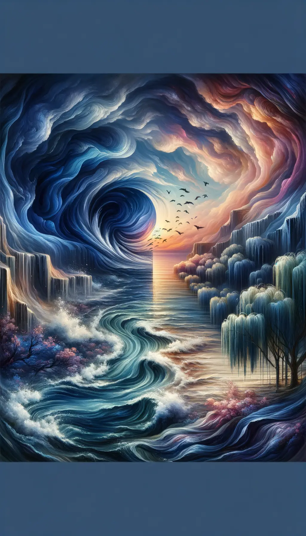 Echoes of the Soul's Depths: Embracing Storms and Serenity