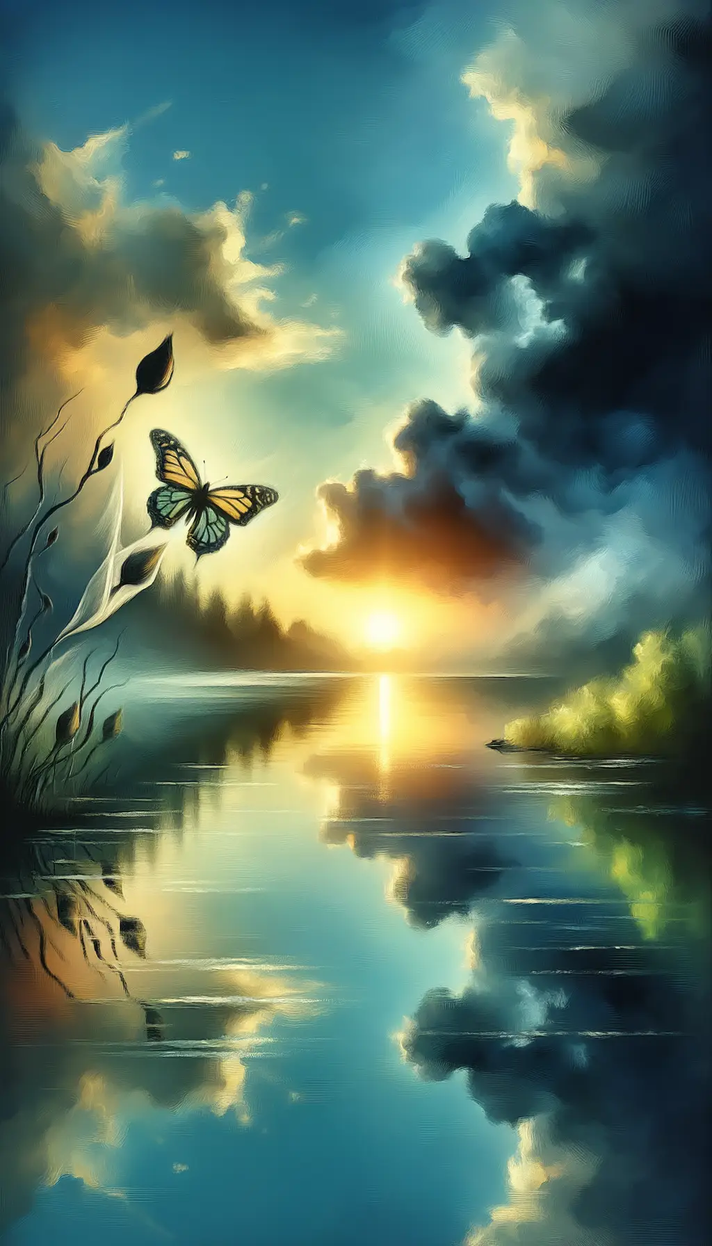 Emerge: Of Storms and Sunlight on Tranquil Waters