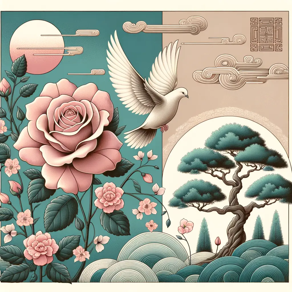Whispers of the Heart: Tranquil Tapestry of Nature's Embrace