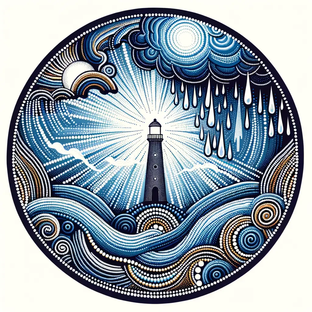 Whispers in Blue: A Storm of Renewal