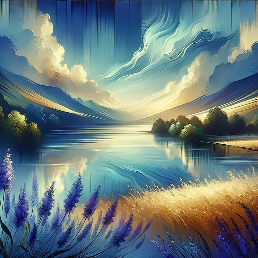 Lavender Whispers: Meadow of Emotions