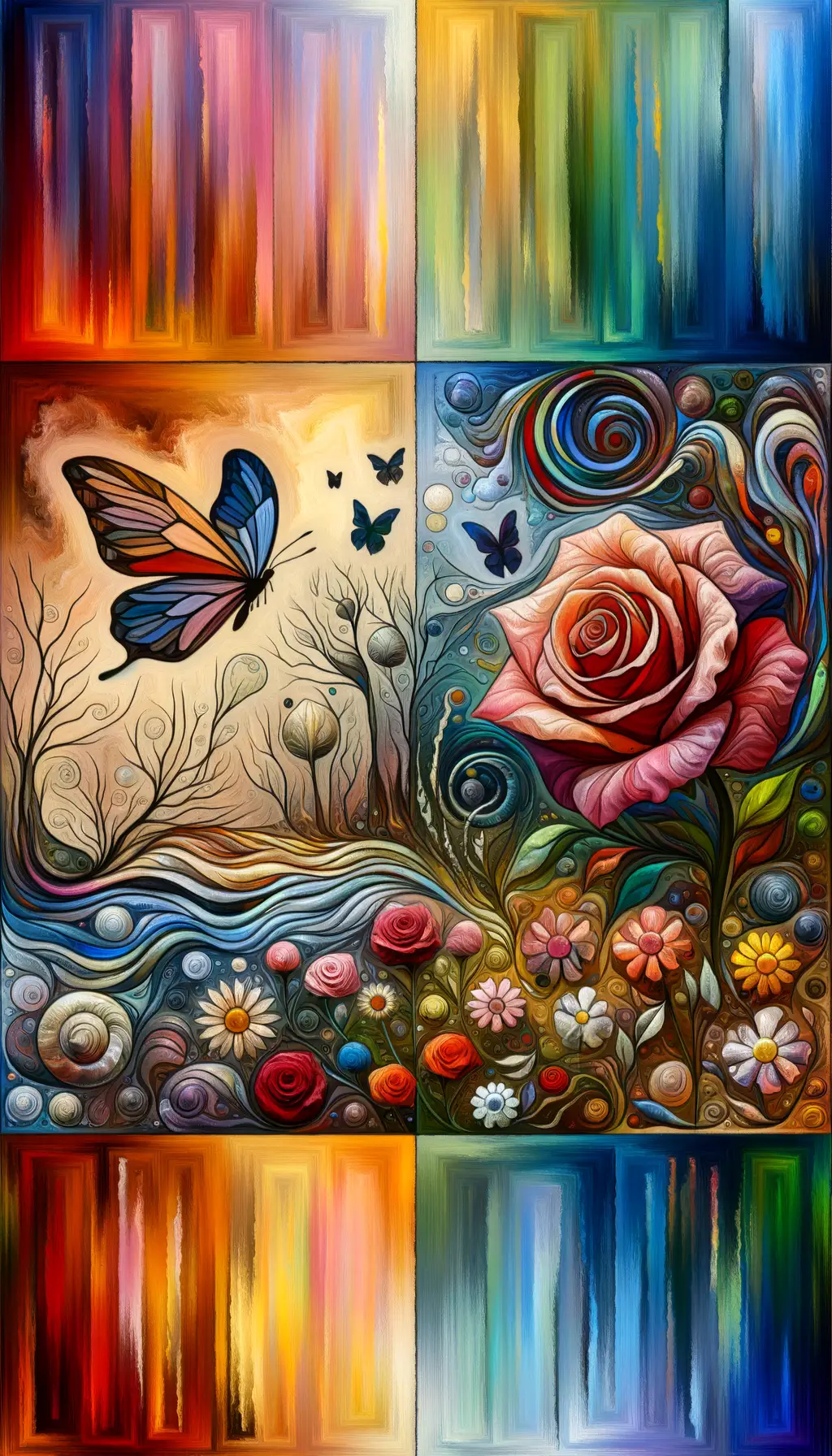 Whispers of Resilience: A Symphony in Living Hues