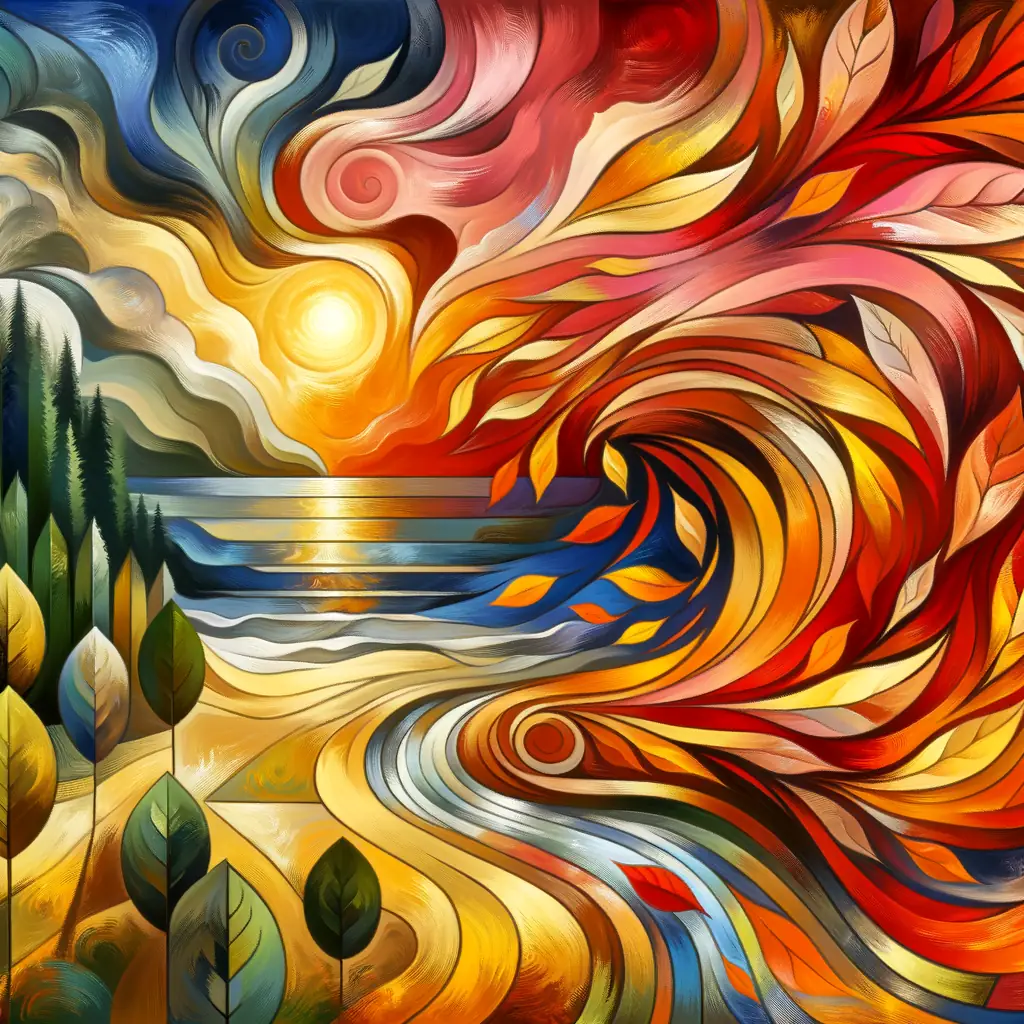 A Soul's Voyage: Embers of Healing in Sunset Waters