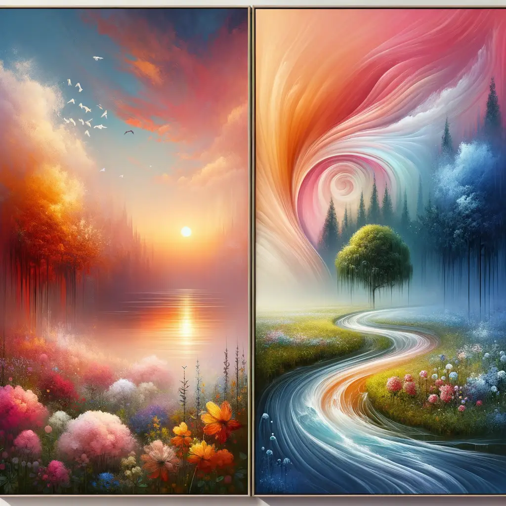 Serenity's Sunset Symphony: A Harmonious Journey Through Emotional Waters