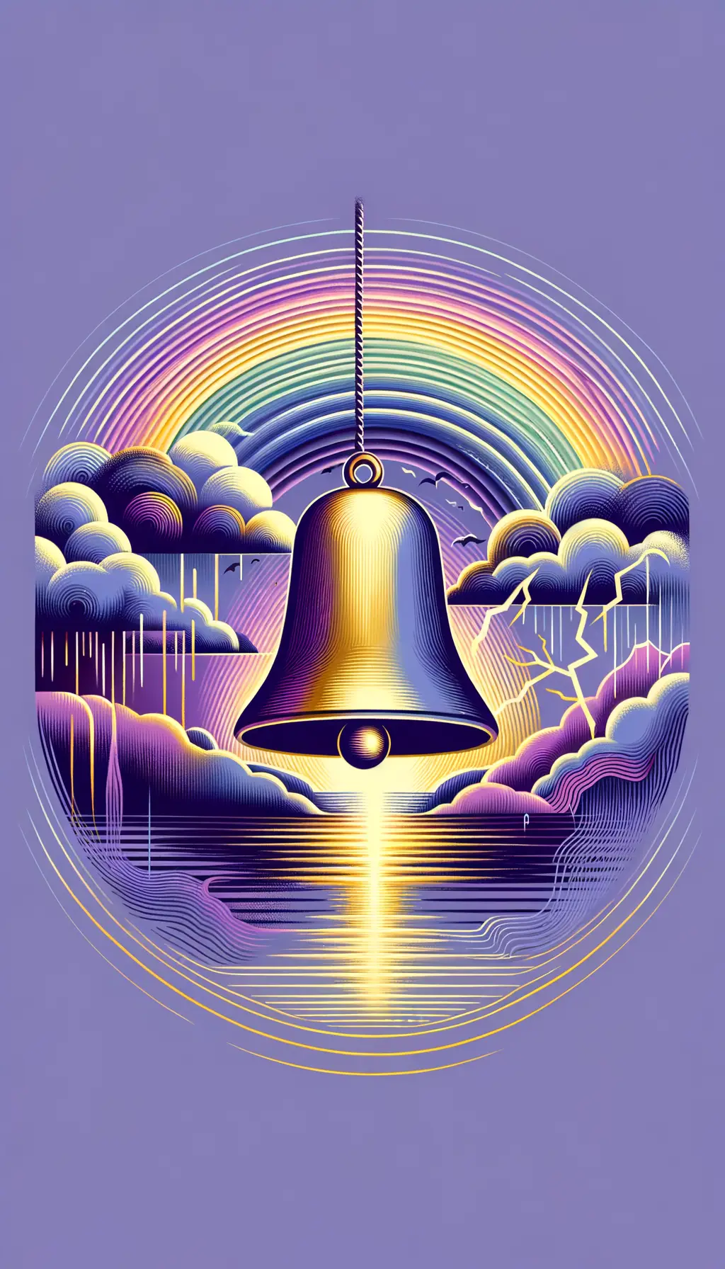 Whispers of Clarity: Enveloped in Lavender, Echoes of Inner Journeys