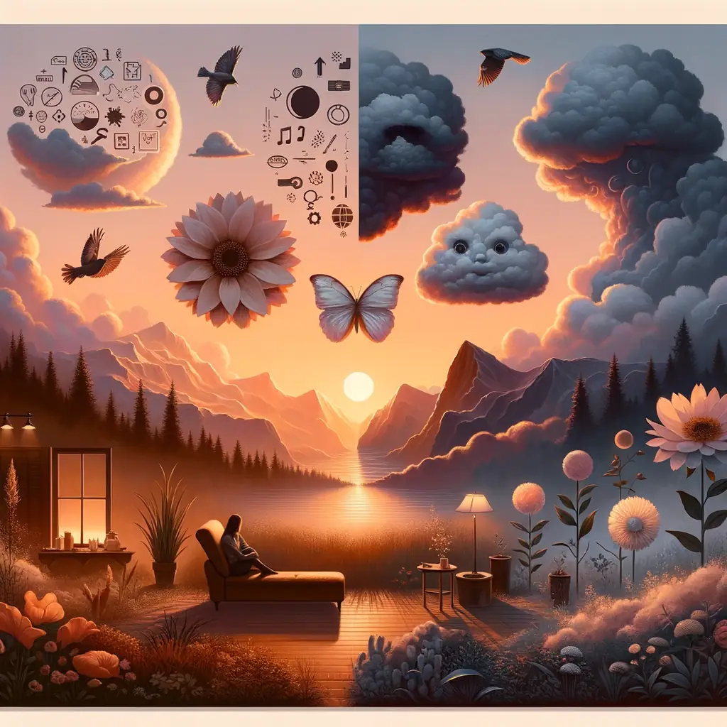 Dusk of Inner Gardens: Whispers of Transformed Clouds
