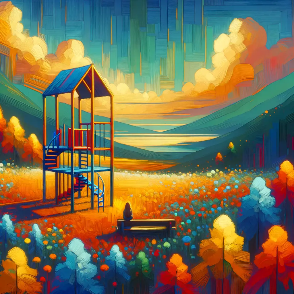 Ethereal Echoes: Jungle Gym of Emotions
