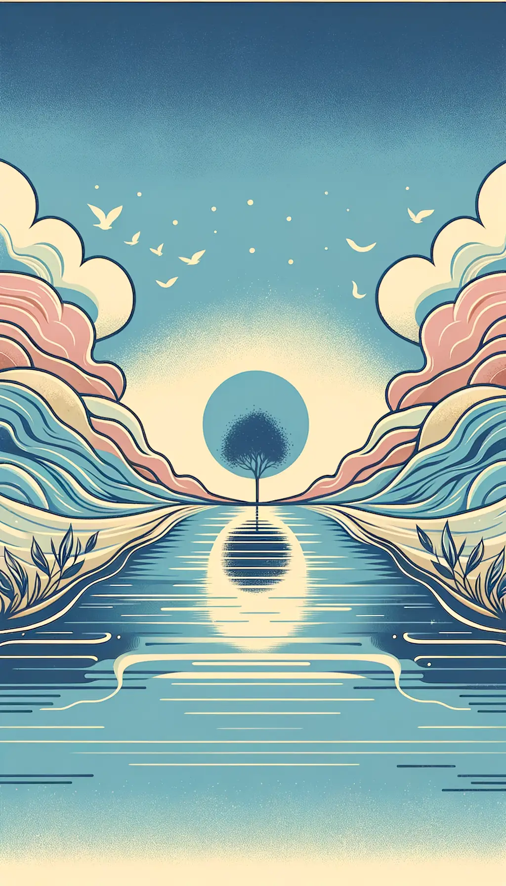 Whispers of Clarity: The Tranquil Reflections of a Silent Lake