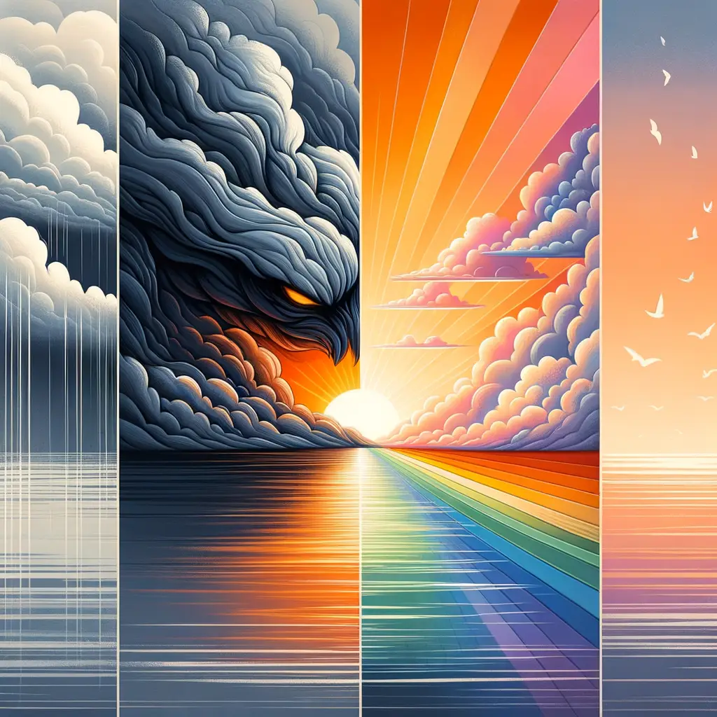 Embrace of Windswept Revelations: From Tempest to Twilight