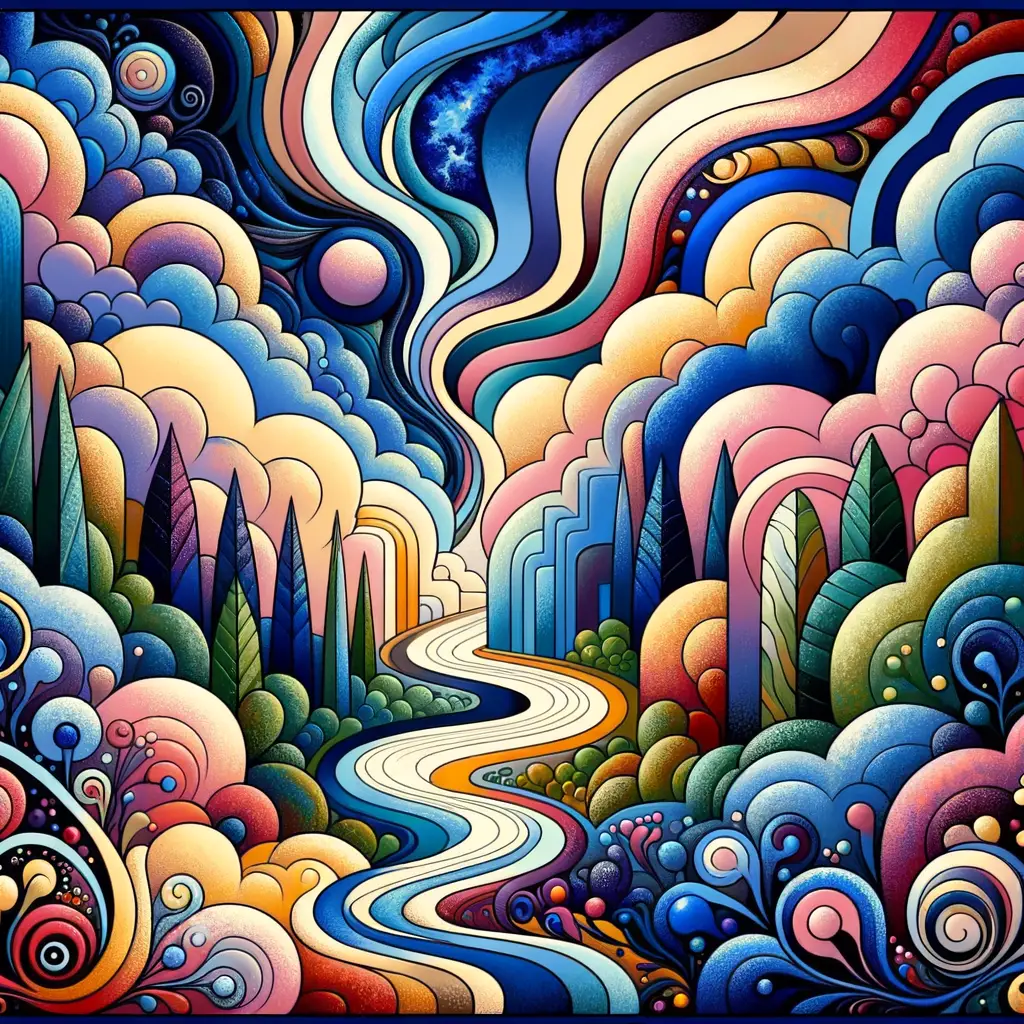 Whispers of Serenity in the Enchanted Path