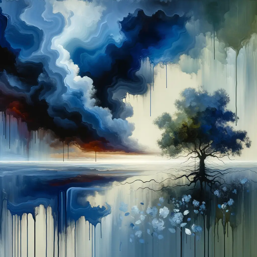 Whispers of Resilience: Ephemeral Hues in the Therapy Room