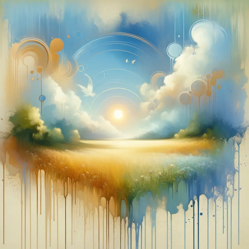 Whispers of Spring: A Meadow's Embrace