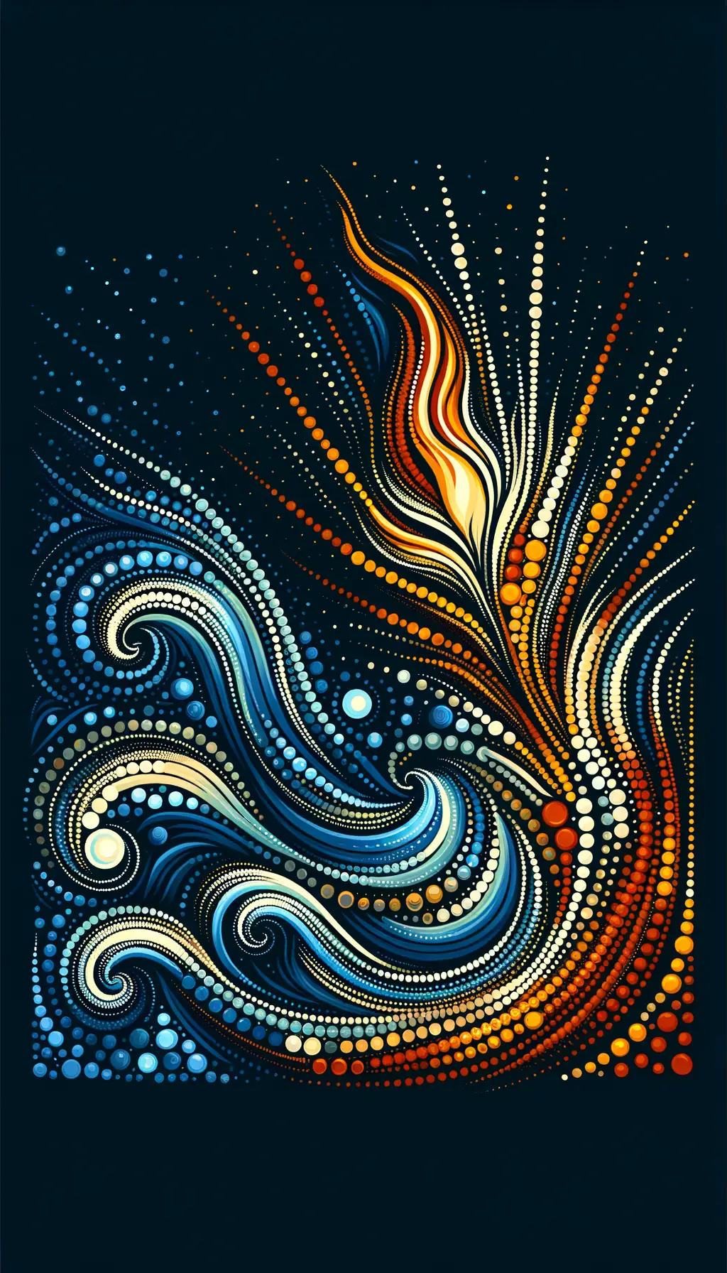 Whispers of Flames: Symbiosis in Turbulent Tides