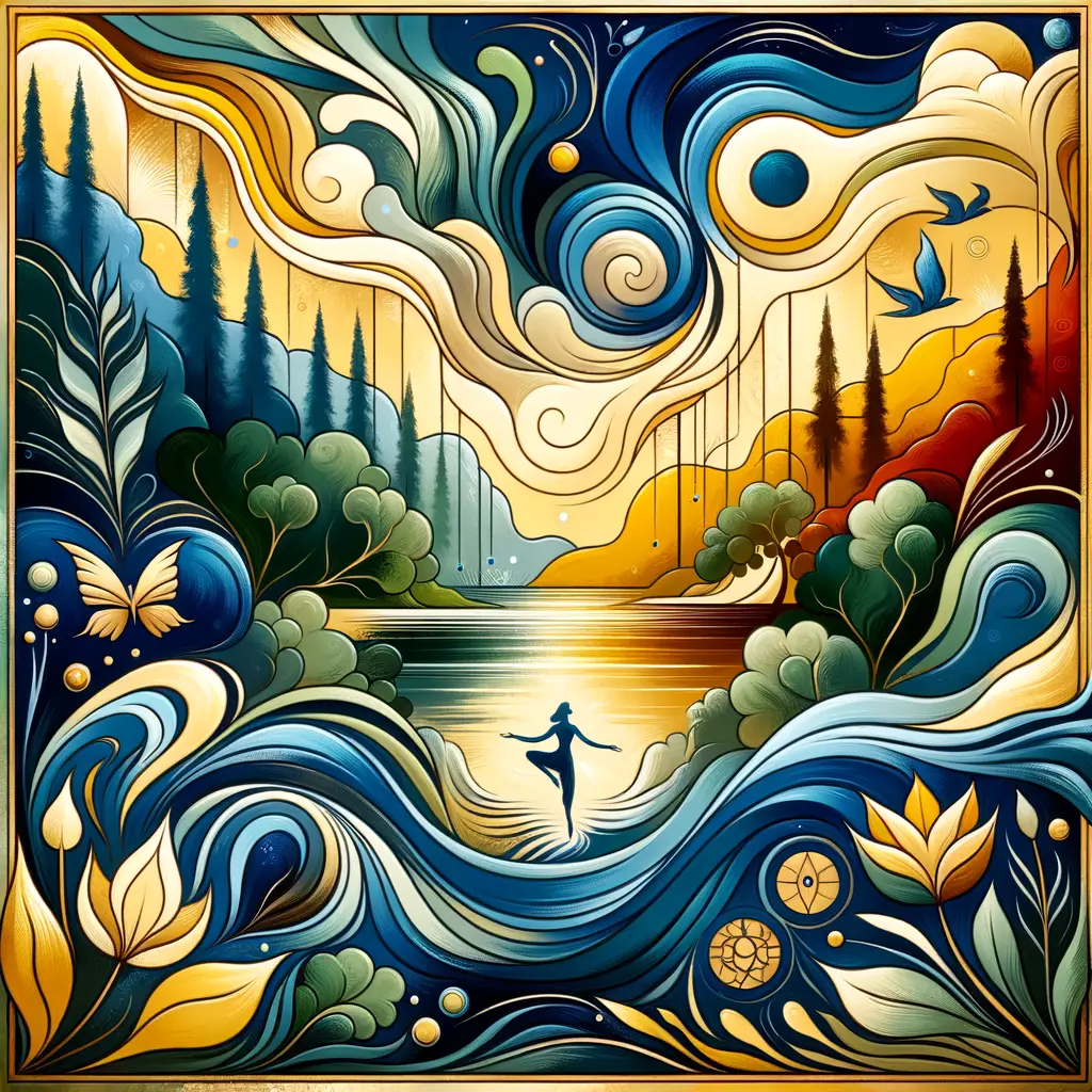 Whispers of Tranquil Rivers: Serenade of Inner Peace