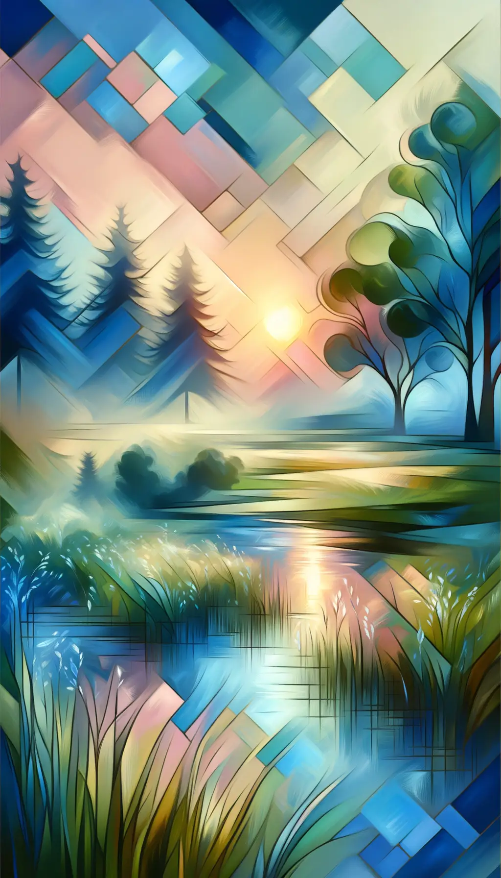 Ethereal Shores: A Tranquil Palette of Harmonious Healing