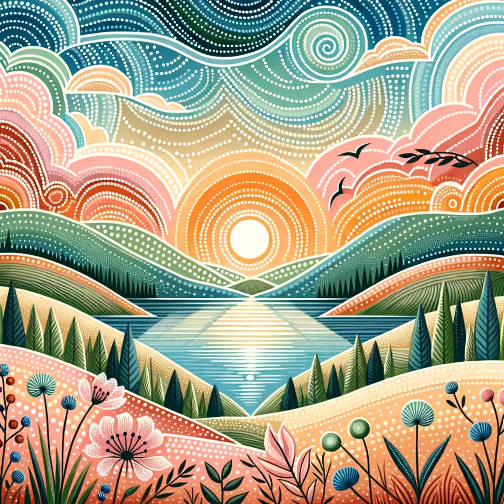 Whispers of Renewal: Echoes of Healing in Sunset's Embrace