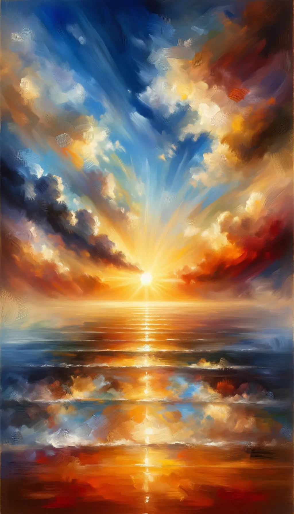 Dawn of Serenity: A Tapestry of Healing Skies