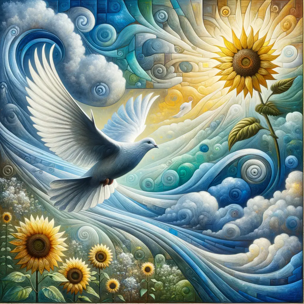Whispers of Tranquil Flight: Journey Towards Radiant Renewal