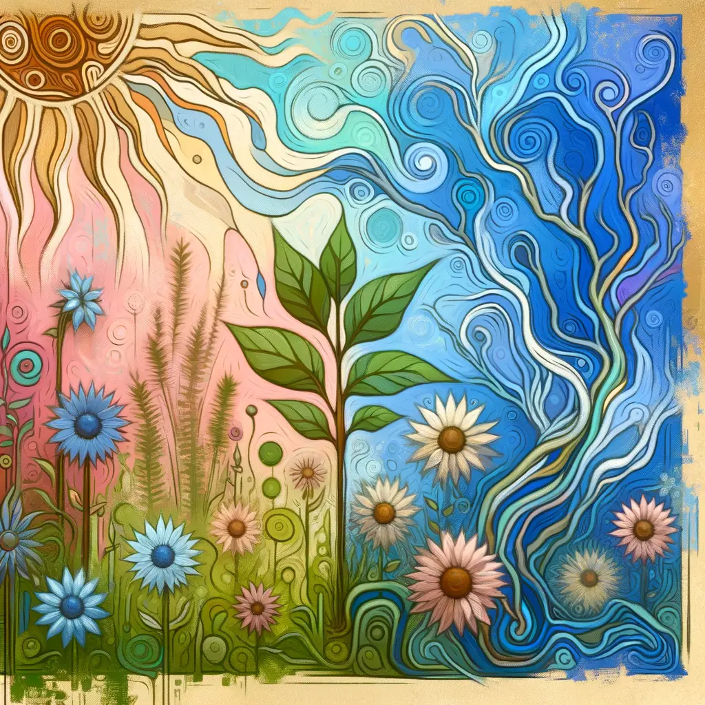Whispers of Renewal: A Symphony of Blossoming Serenity