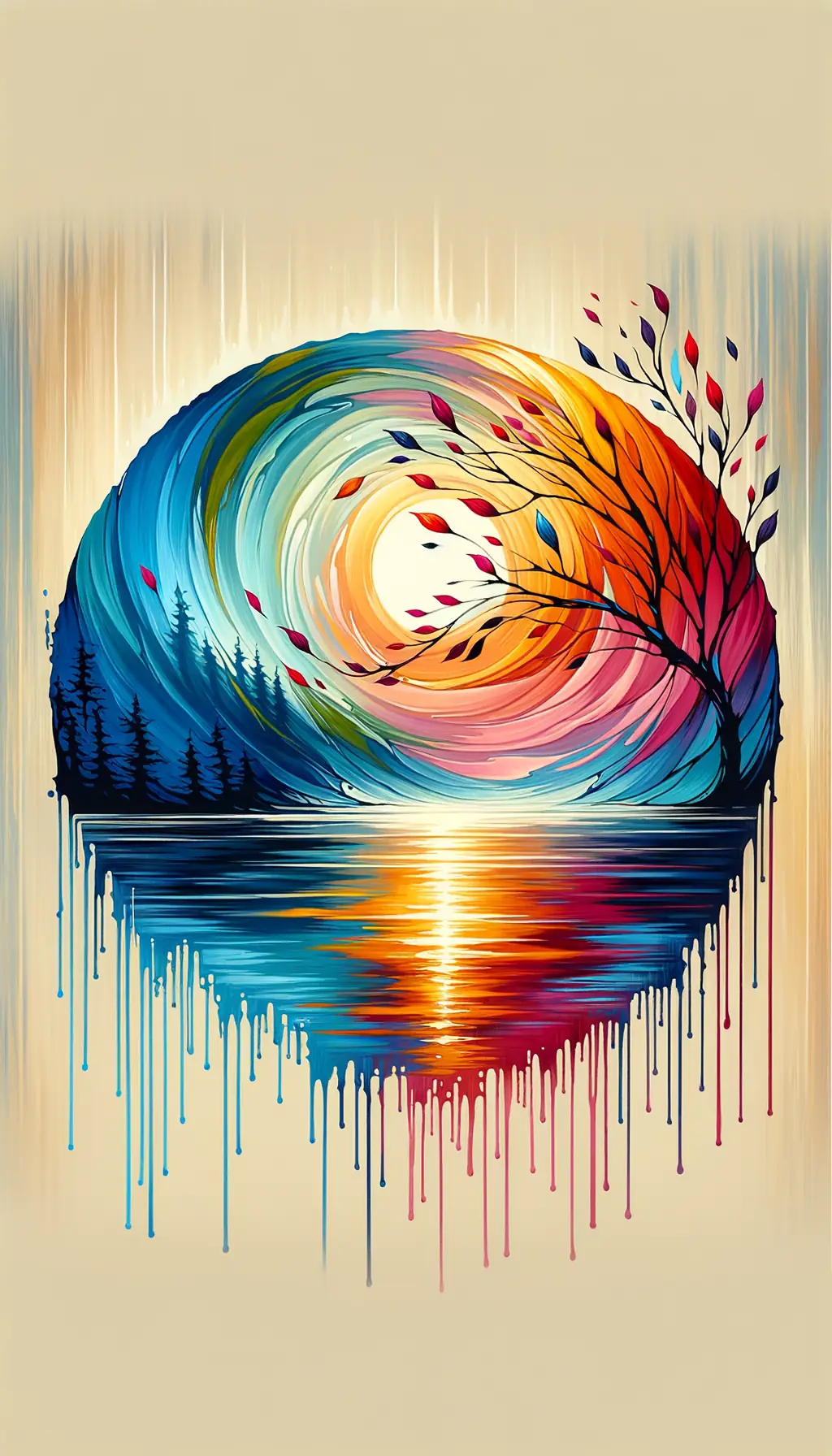 Whispers of Tranquil Echoes: A Therapeutic Sunrise
