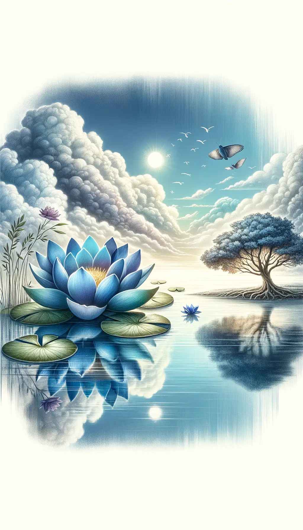 Rooted Reverie: Beyond Stillness, Strength Blooms