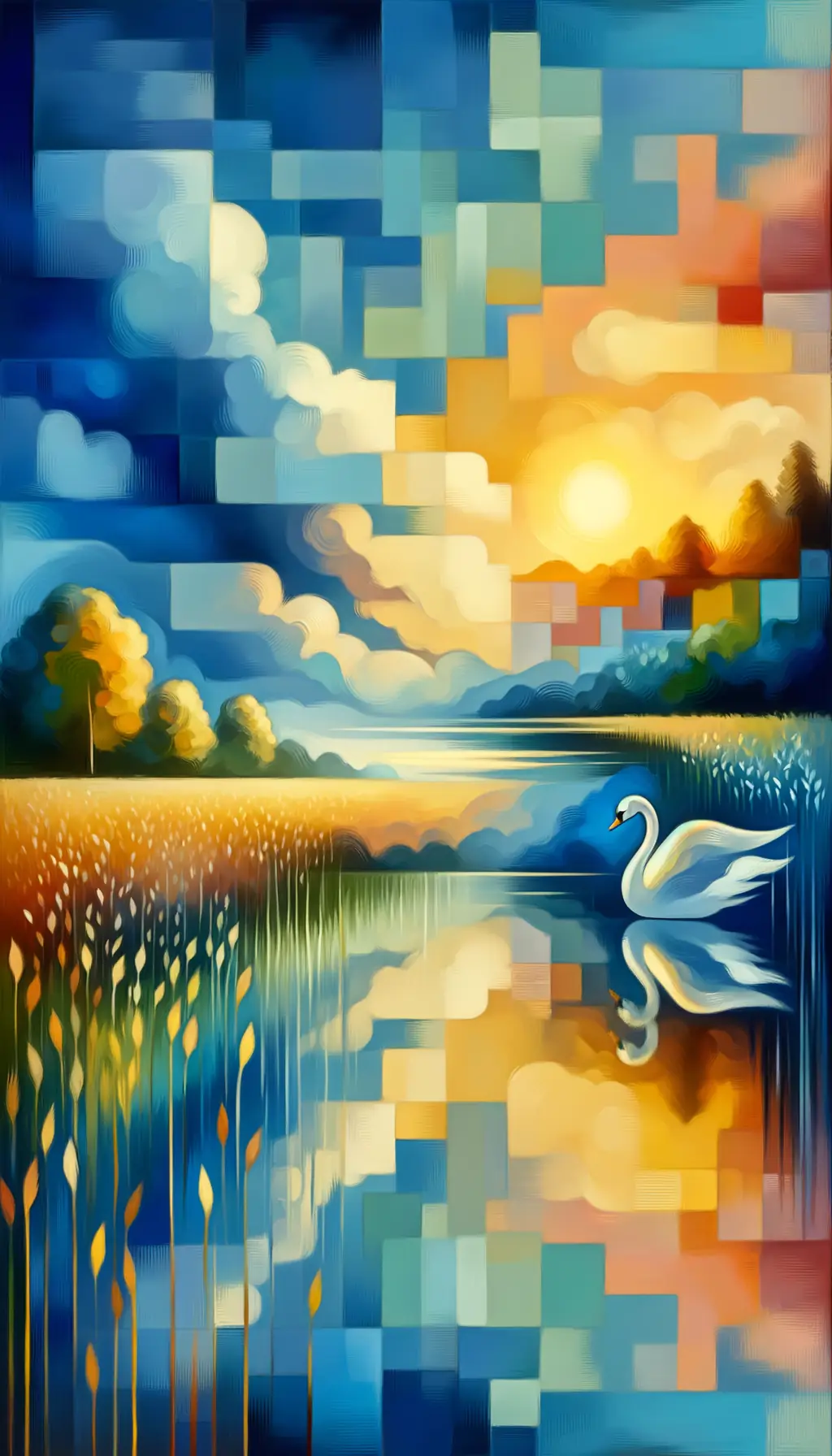 Ethereal Echoes: Swan's Dance of Healing