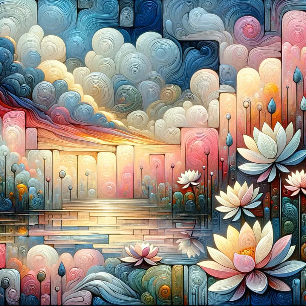 Whispers of the Lotus Garden: Echoes in the Storm