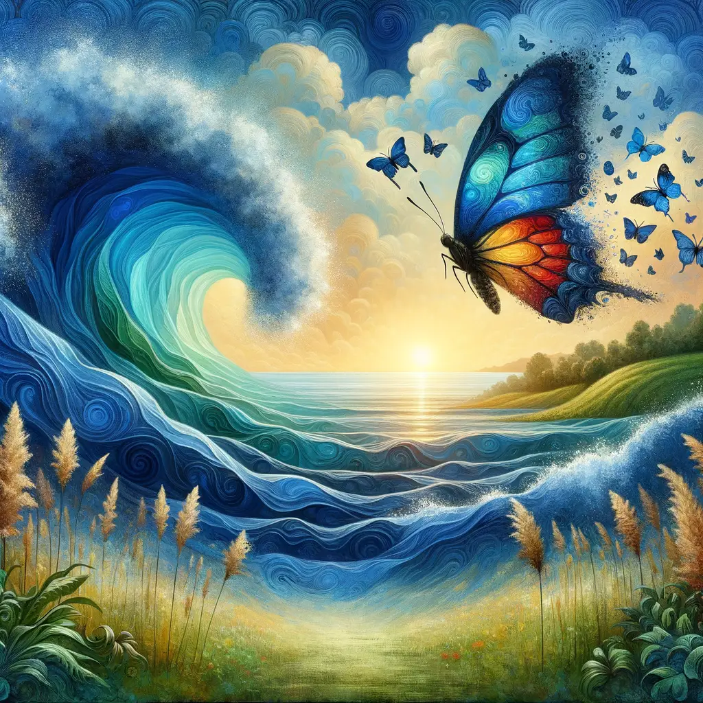 Liberating Tranquility: A Metamorphosis of Emotions