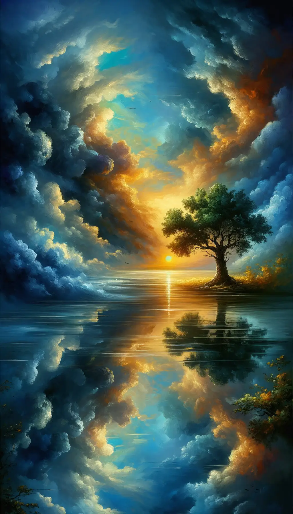 Whispers of Resilience: A Dawn at the Silent Oak