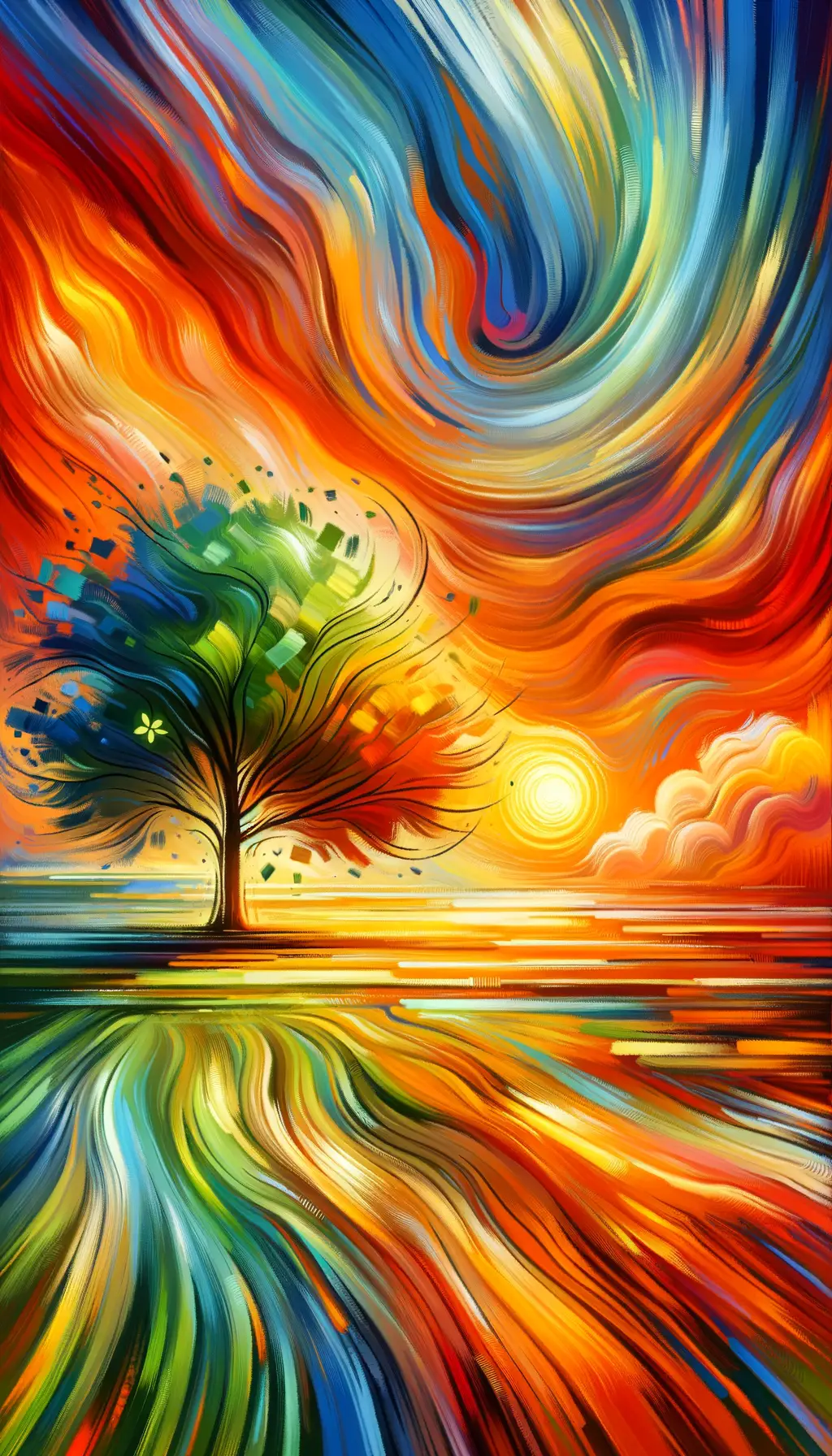 Whispers of Progress: Street Art Symphony of Healing