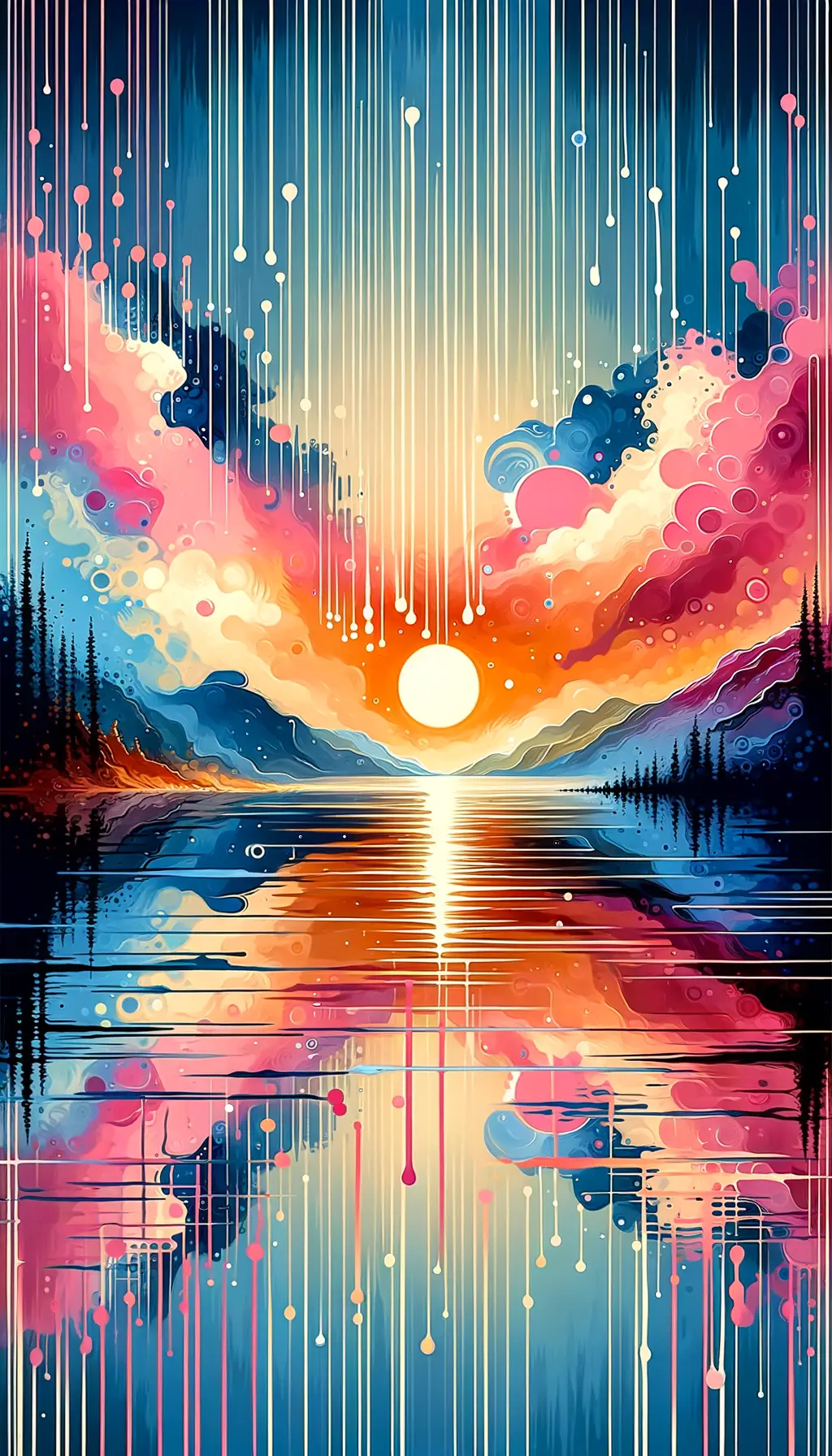 Whispers of Resilience: Essence of Calm Renewal