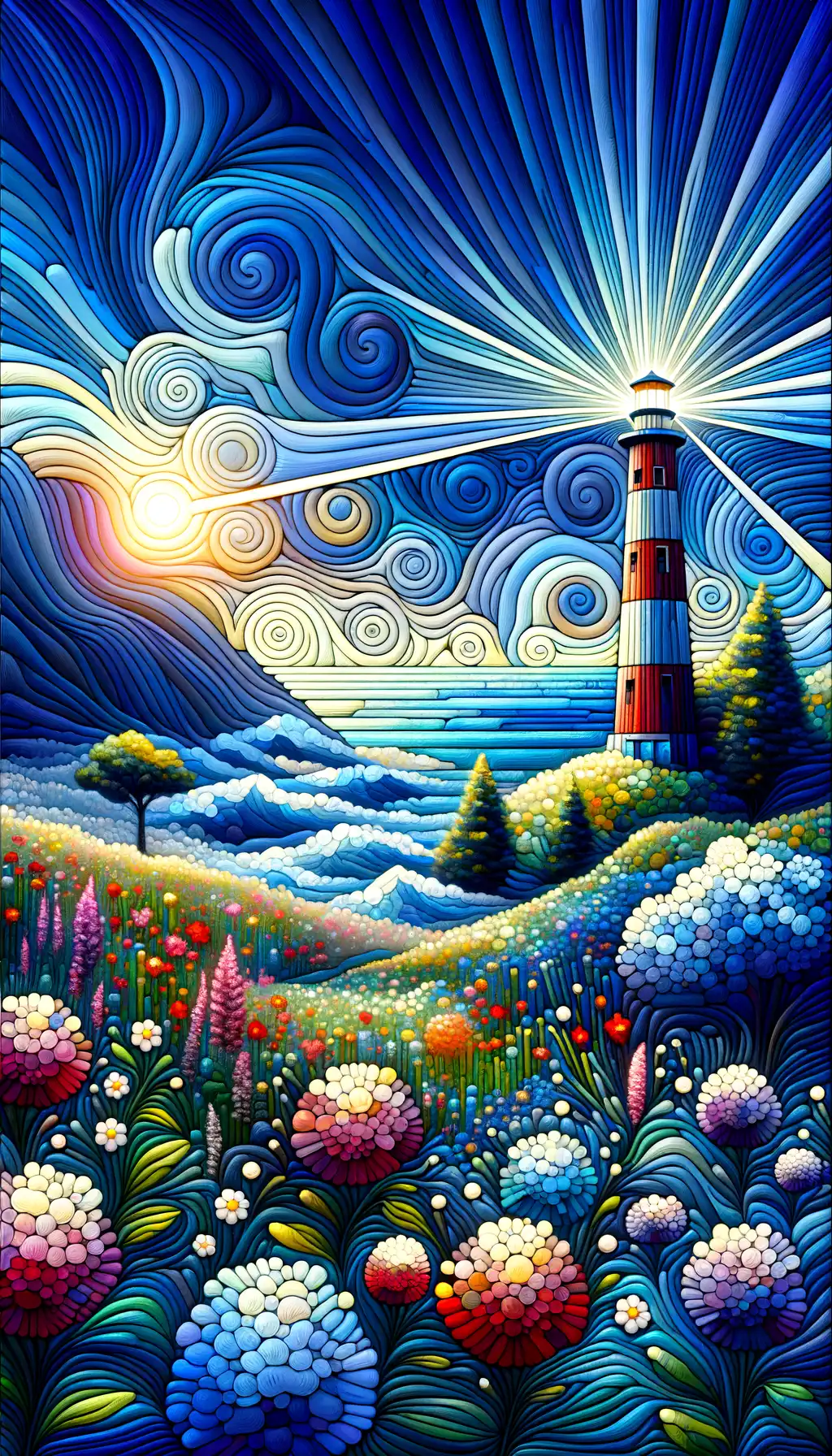 Ocean of Reflections: Blooms of Resilience
