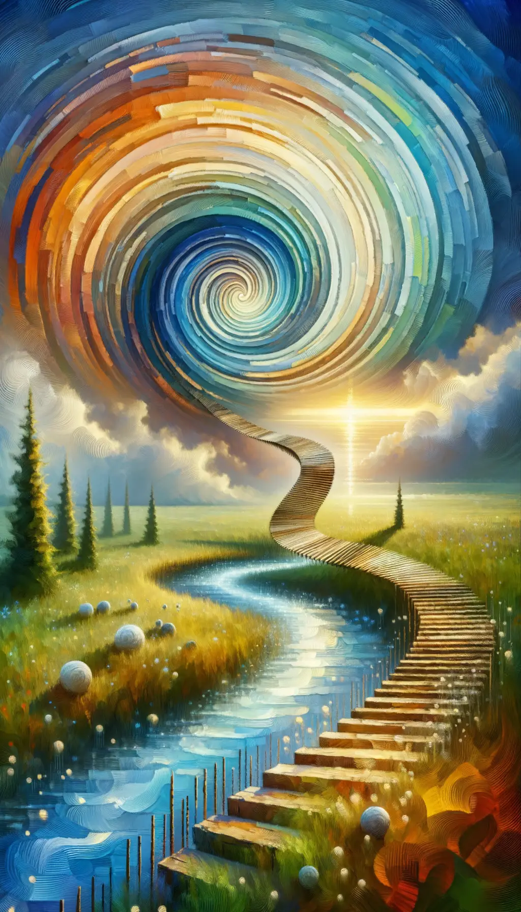 Whispers of Growth: Enchanted Therapy Session in Meadow