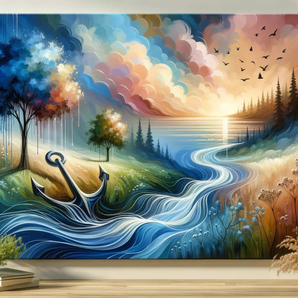 Serenity's Embrace: Untethered Whispers of the Heart