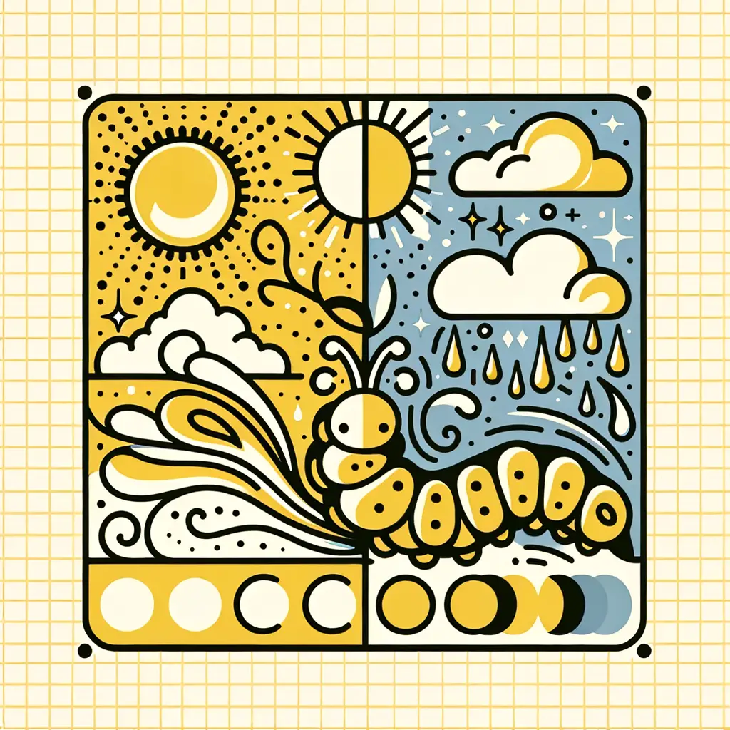 Flutter of Hope: A Misted Transformation in Golden Hues