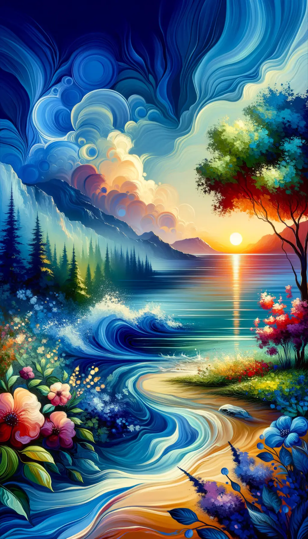 Whispers of Renewal: Nature's Embrace in Therapeutic Seas
