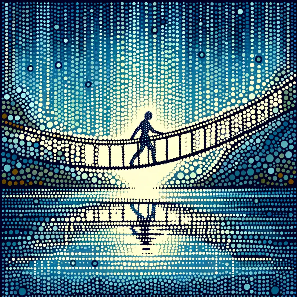 Whispers Over the Azure Bridge: An Anxious Heart Finds Peace
