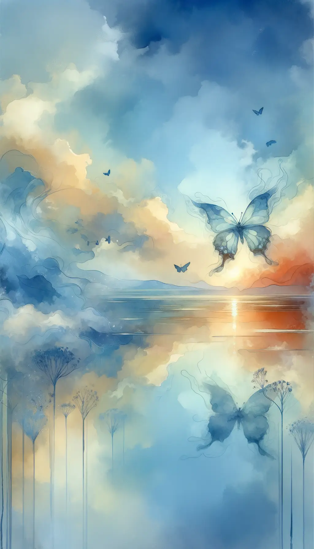 Serenity's Metamorphosis: The Butterfly's Whispers