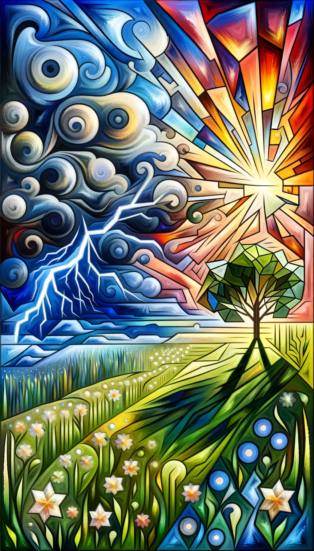 Whispers of Tempest and Tranquility: Echoes of an Anxious Heart