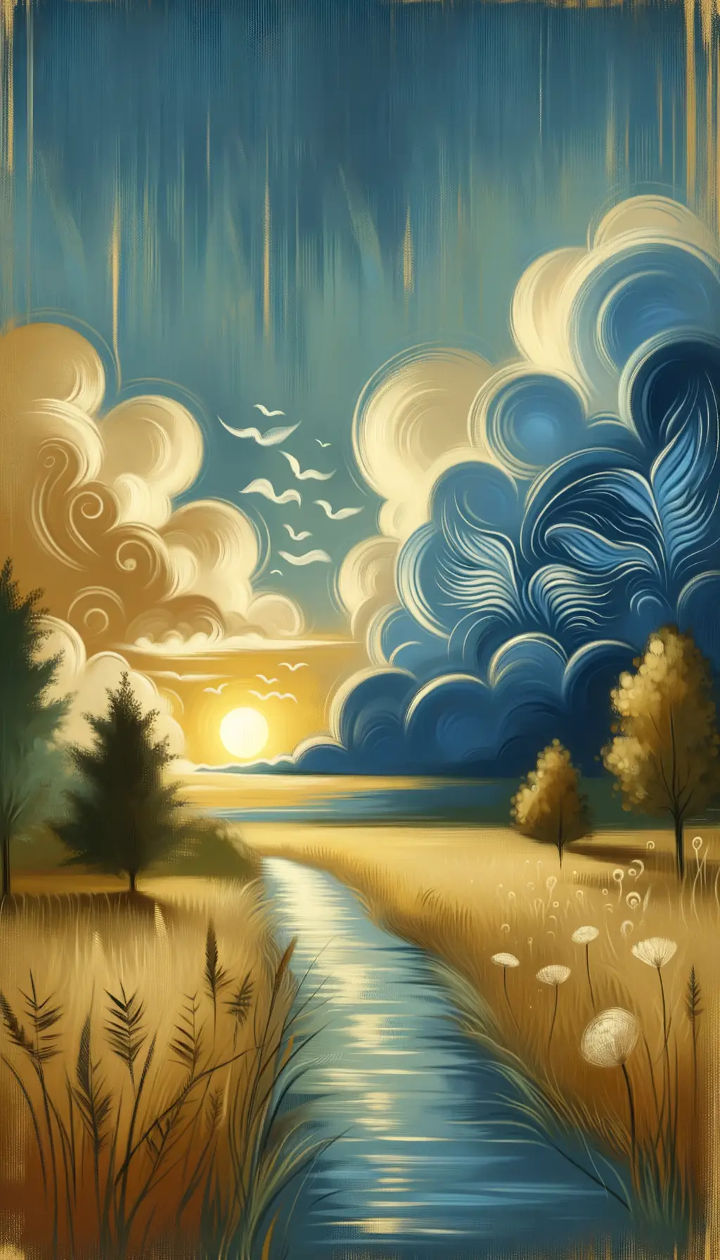 Whispers Amongst Clouds: Symbolic Serenity in Wings