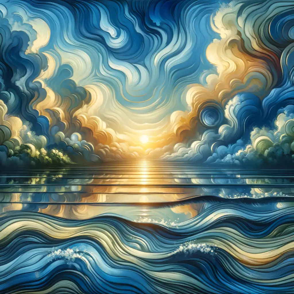 Cerulean Reverie: Oceanic Resurgence