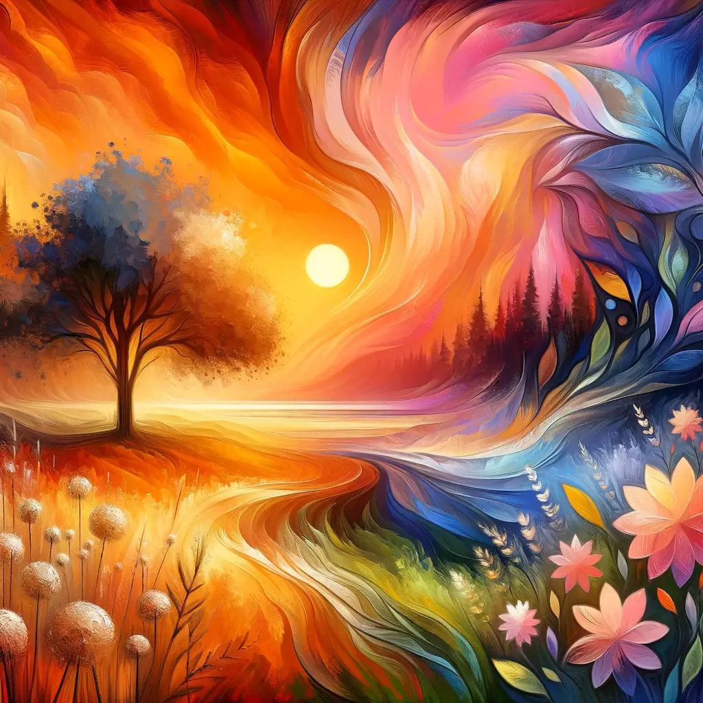 Meadow's Sunset Serenade: A Therapeutic Journey Through Growth