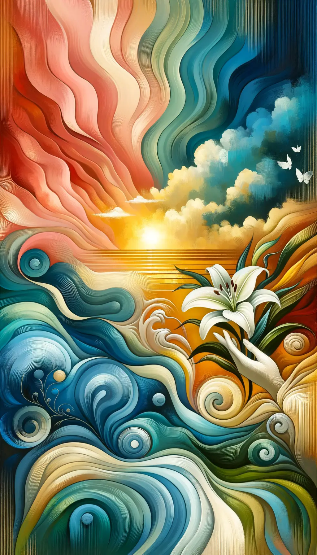 Ephemeral Whispers of Renewal: Beyond Coral and Turquoise