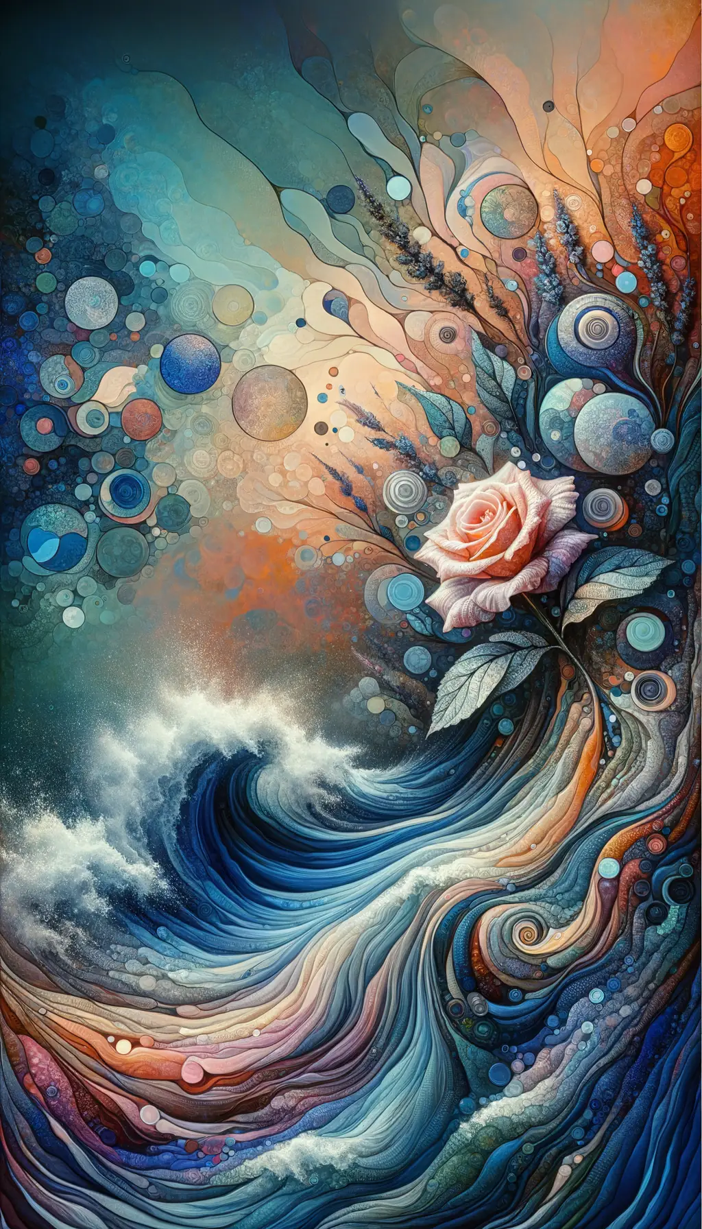 Whispers of Release: The Fragile Resilience of Burdens and Blooms