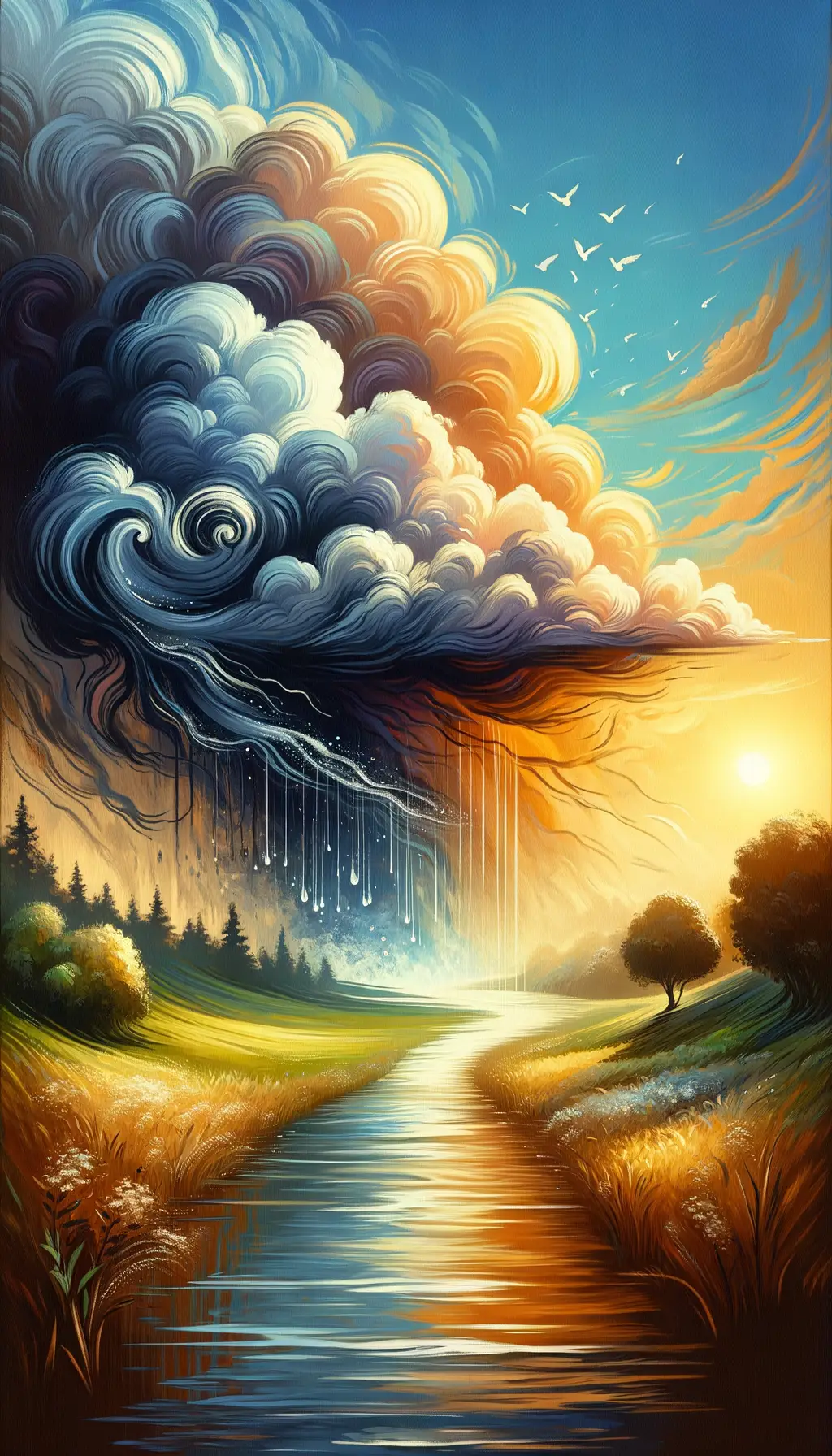 Whispers of the Soul: Embracing the Storm's Serenade