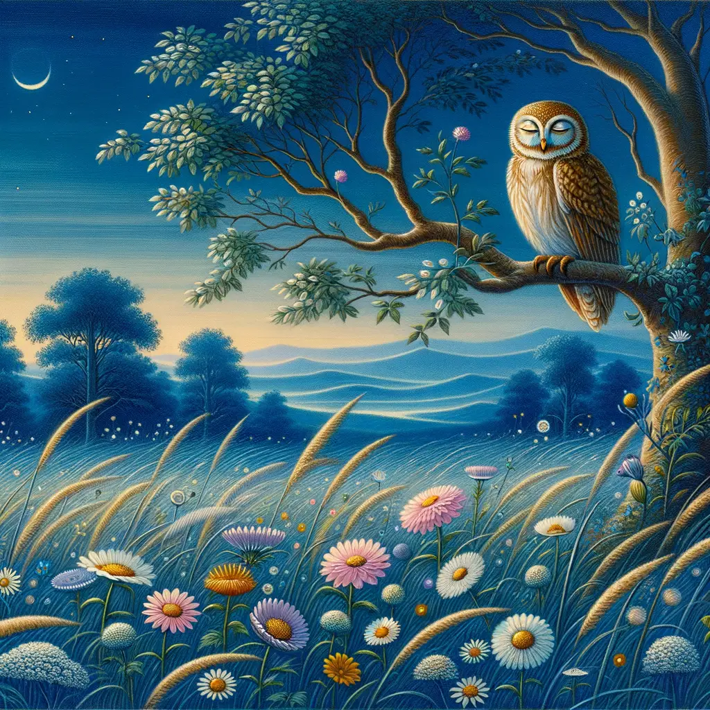 Whispers of Solace: Wisdom in Dusk's Embrace