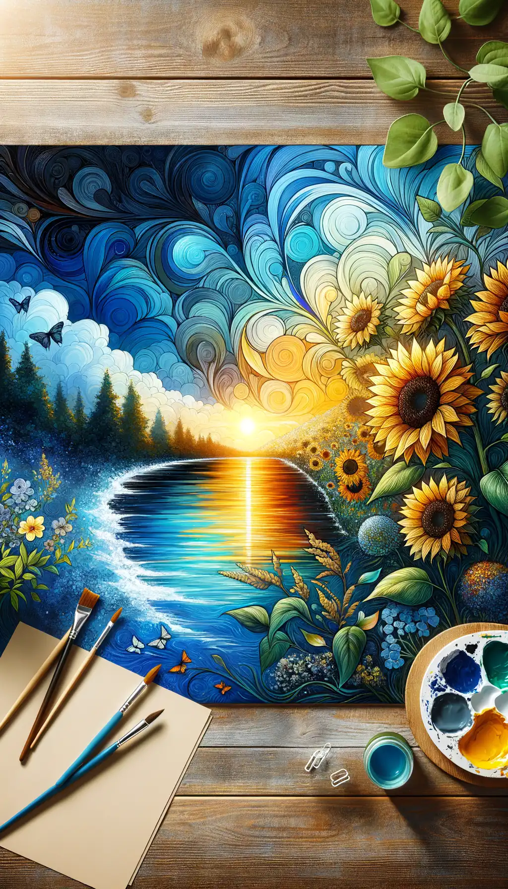 Serenity's Reflections: A Journey of Emotional Metamorphosis