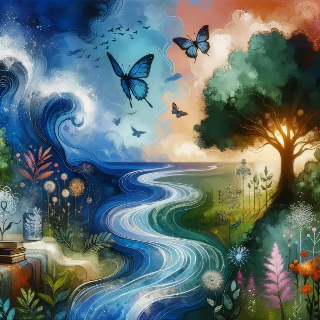 Whispers of Resilience: A Therapeutic Dance in Nature's Embrace