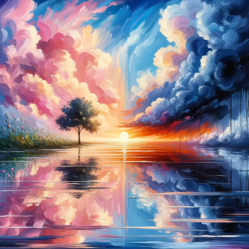 Whispers of Resilience: Embracing the Storm within Serenity