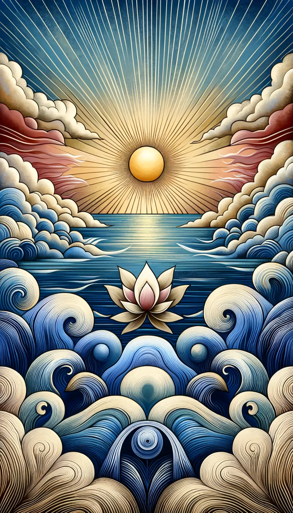 Ethereal Blossom of Inner Clarity